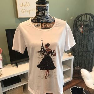 Boss Lady In Paris Tee 🛍🛍